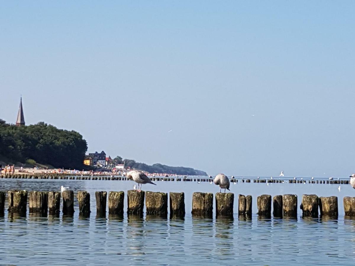 Osrodek Rodzinny "Pod Wydmami" Przy Plazy , Plac Zabaw , Rowery Sarbinowo Bagian luar foto